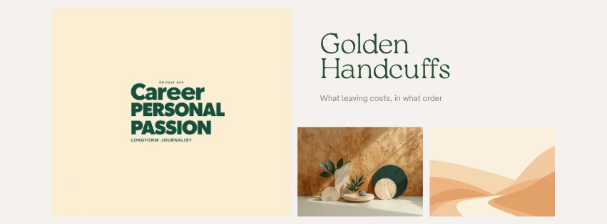 Golden Handcuffs: How to Get Out Without Torching Your Income